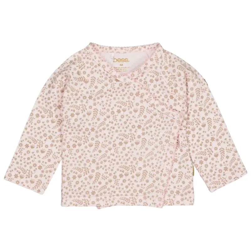 Lichtroze geprint shirtje Aagje