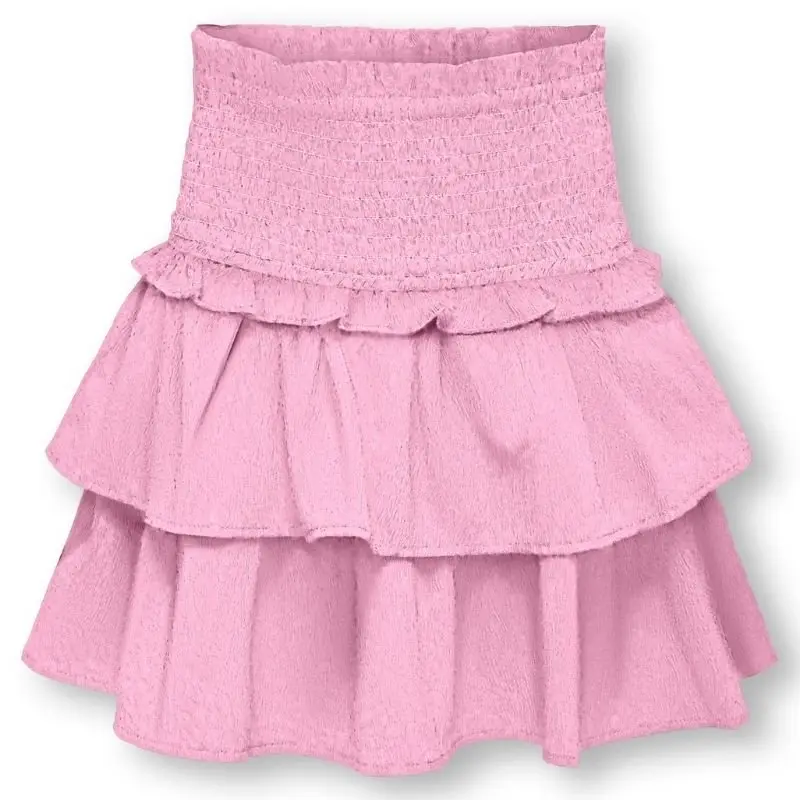 Lichtroze smock skort Ida Amanda