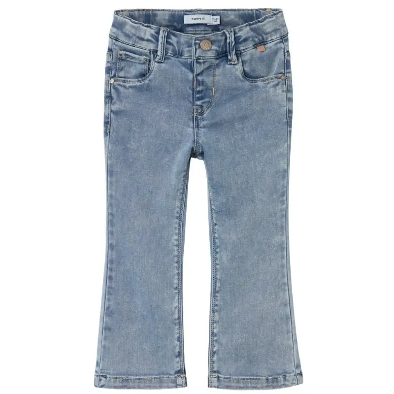 Light Blue Bleached Denim jeans Salli