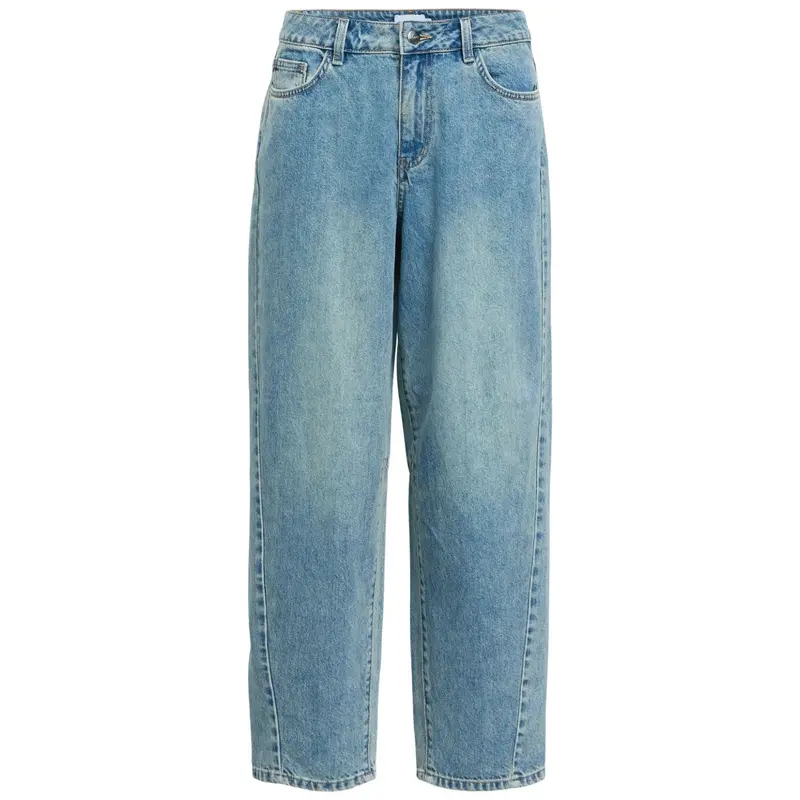 Light Blue Denim barrel fit jeans Miu Zoe