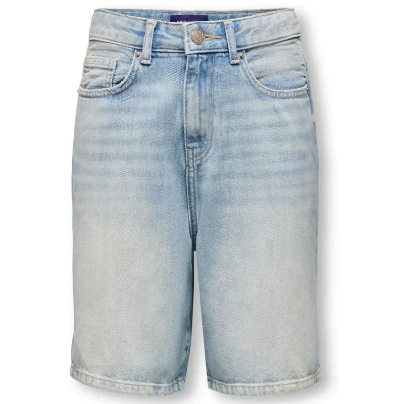 Light Blue Denim denim short Fade