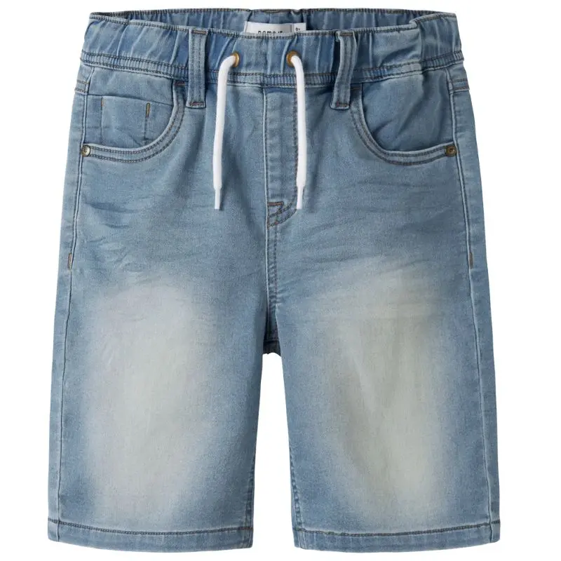 Light Blue Denim jogger fit short Ryan