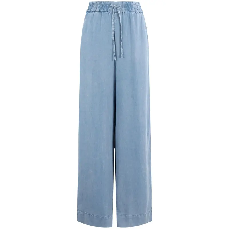 Light Denim Solid denim broek Beach
