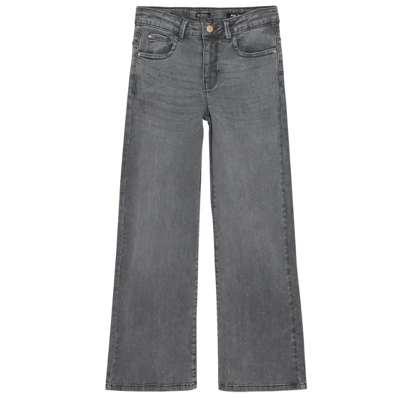 Light Grey Denim jeans Wide Fit