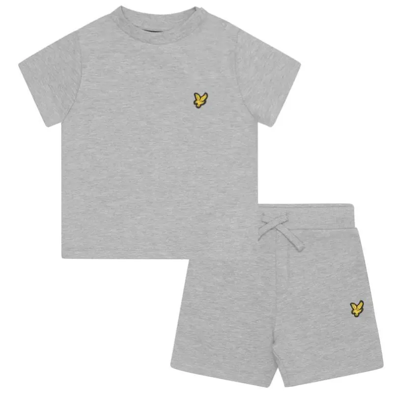 Light Grey t-shirt & short set