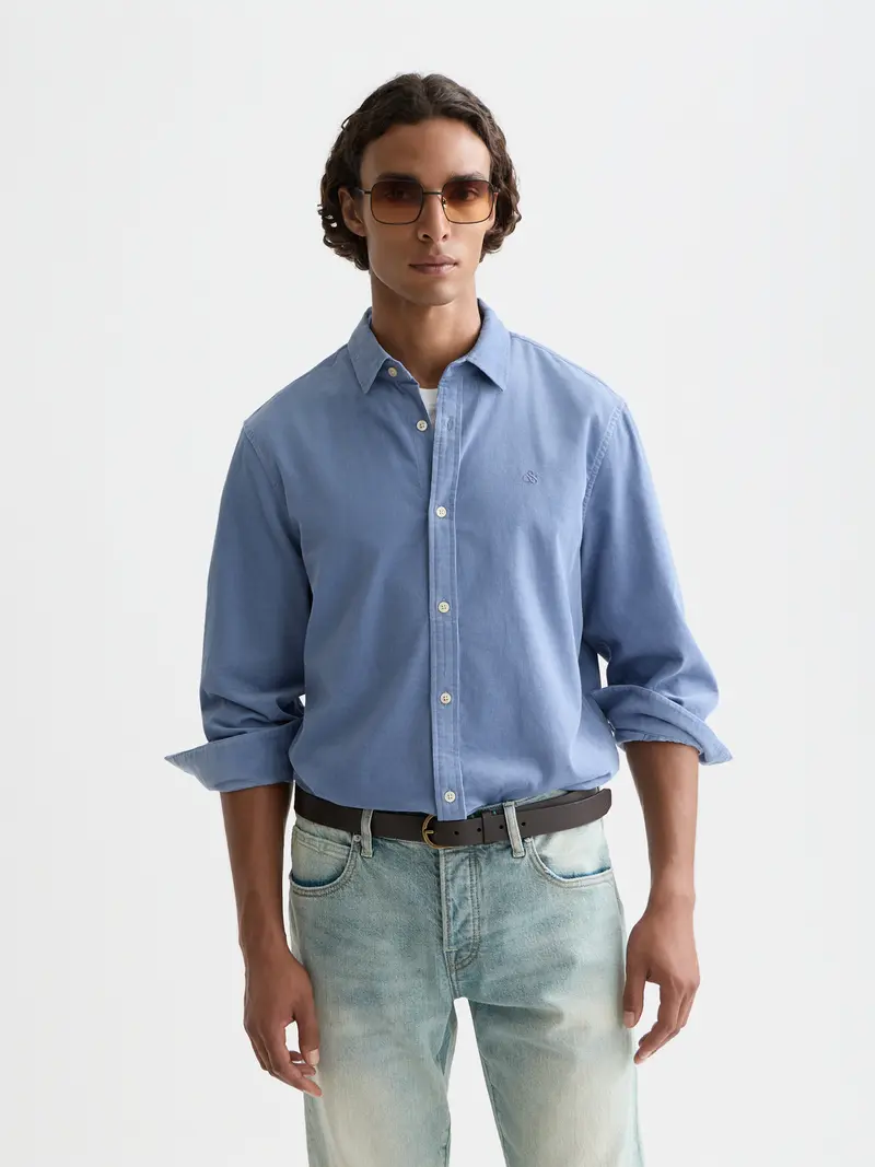 Lightweight Corduroy Regular-Fit Shirt