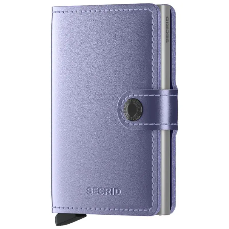Lila miniwallet Metallic