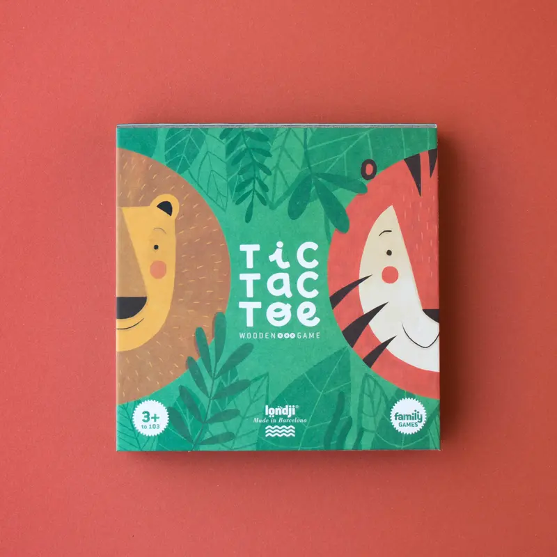 Lion and tiger tic tac toe Board Game