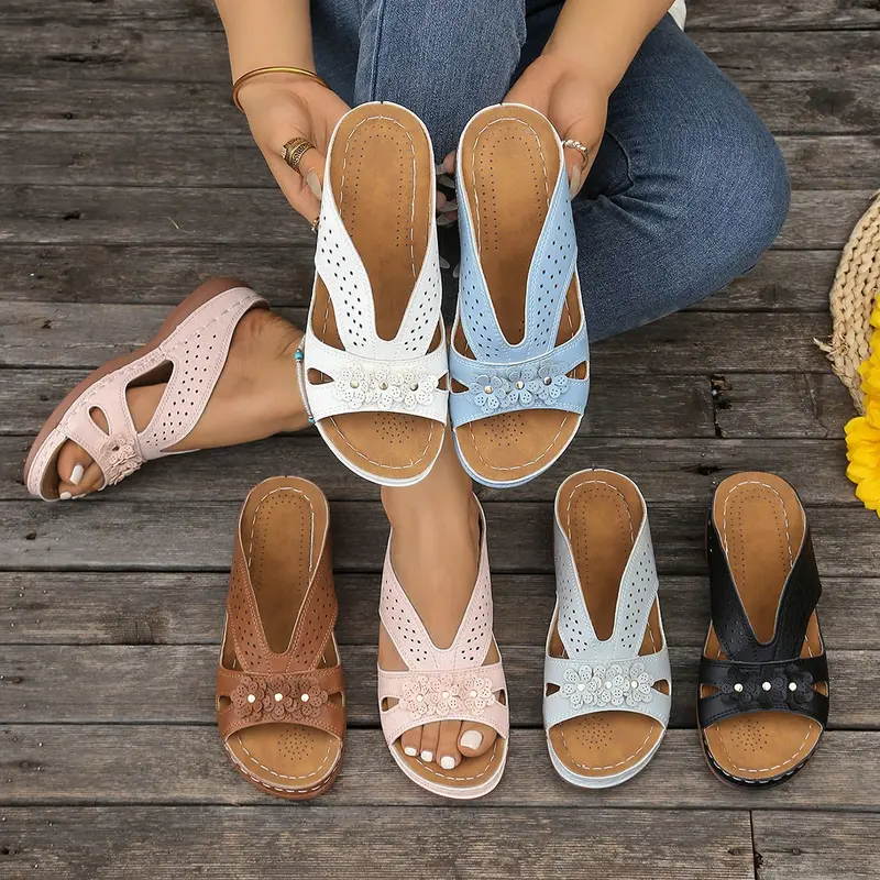 Livia | Elegante Keilsandalen Damen Chic