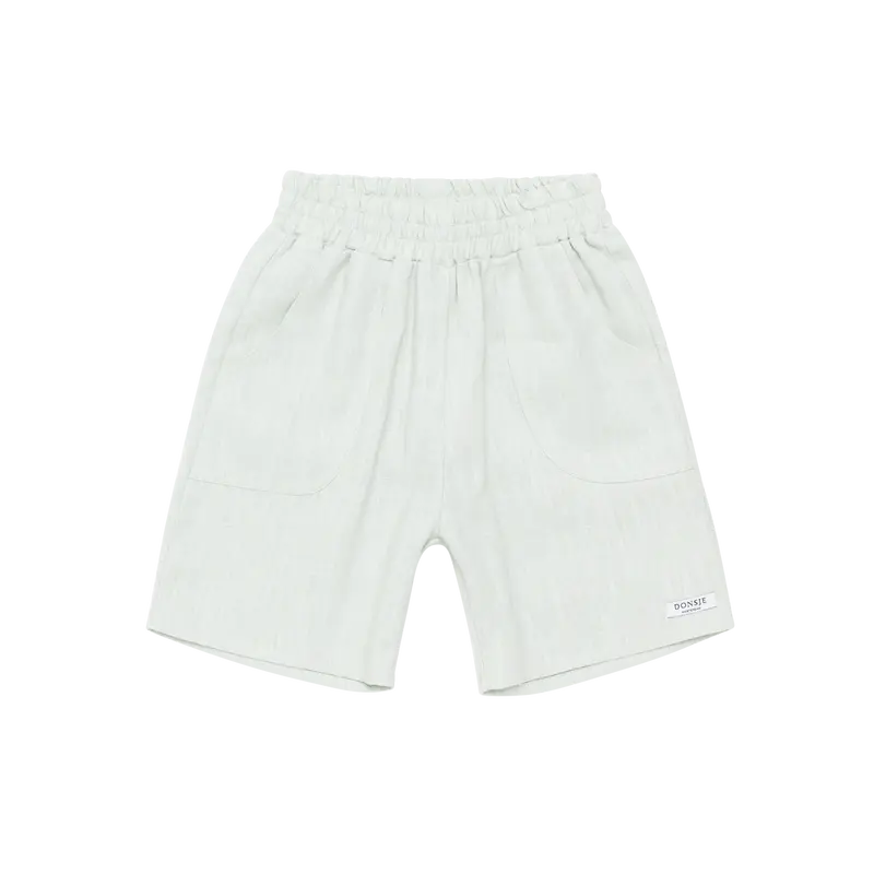 Loanni Linen Shorts | Mint Green