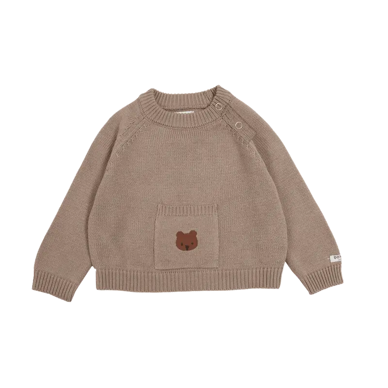 Loeke Sweater | Bear | Taupe