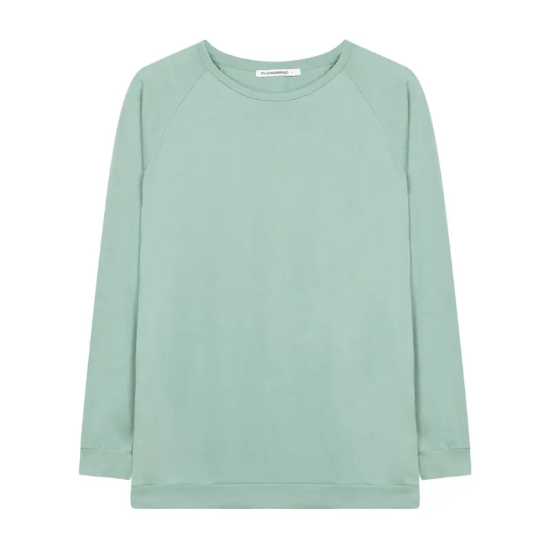 Long Sleeve Sea Green Adult