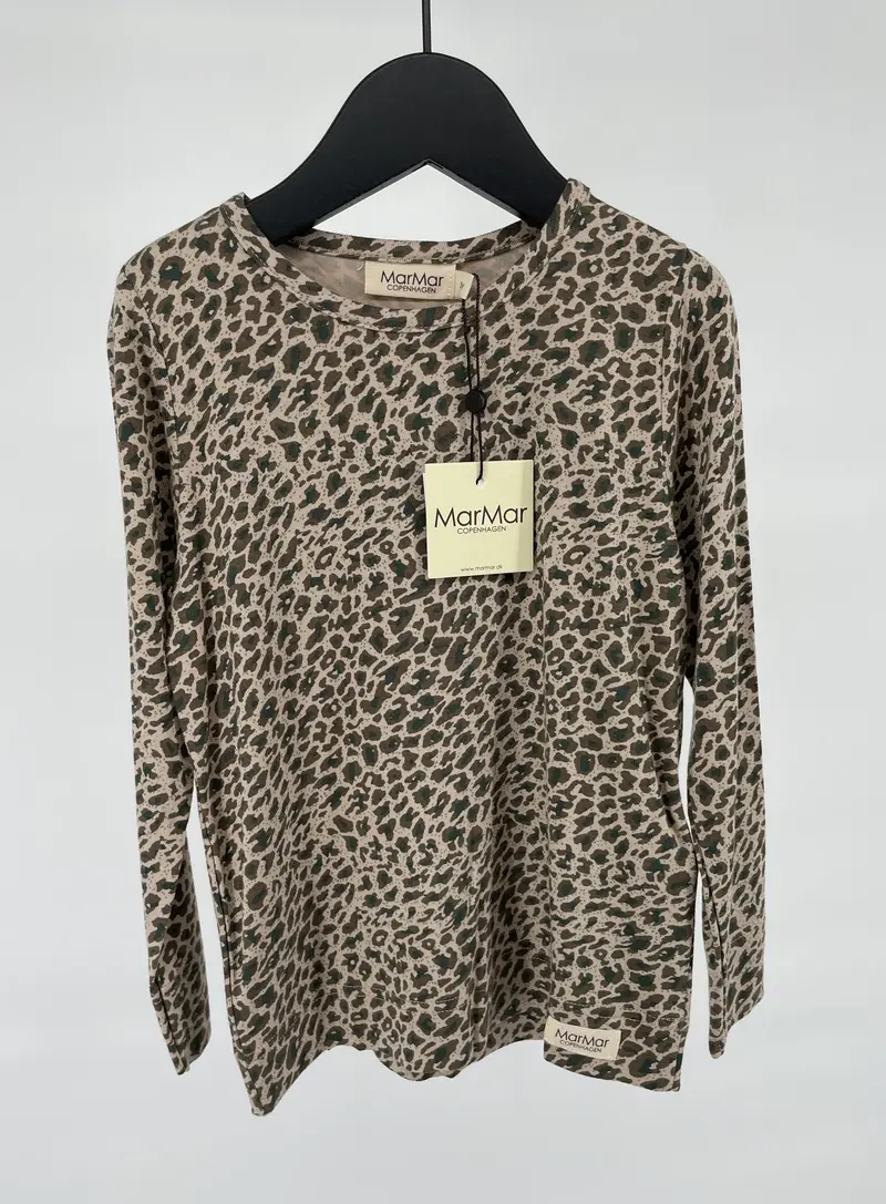 Longsleeve Bruin Luipaard Maat 98