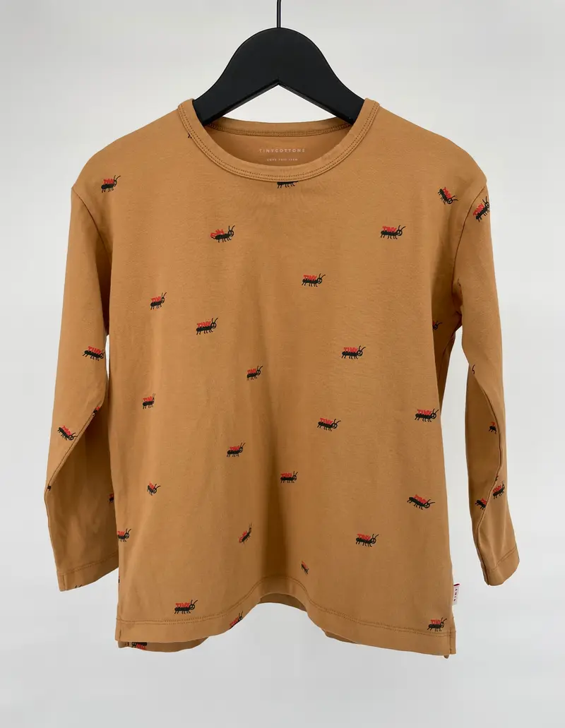 Longsleeve Bruin Rupsen Maat 128