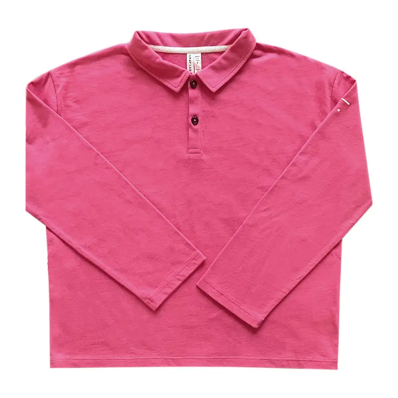 Longsleeve Henley Cherry - Sample
