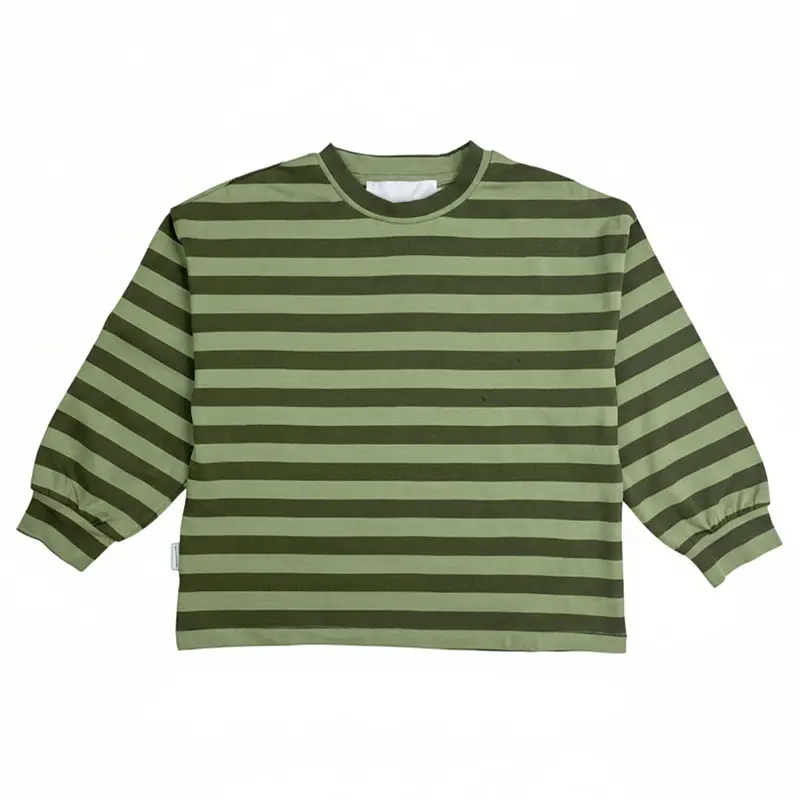 Longsleeve Olive Stripes