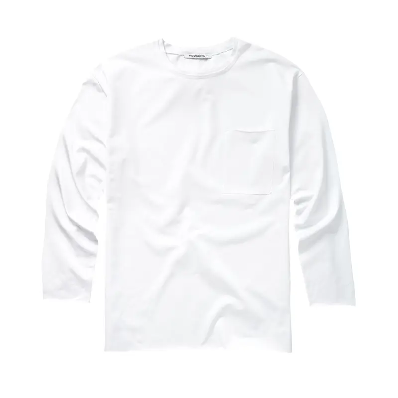 Longsleeve Oversized White Adult