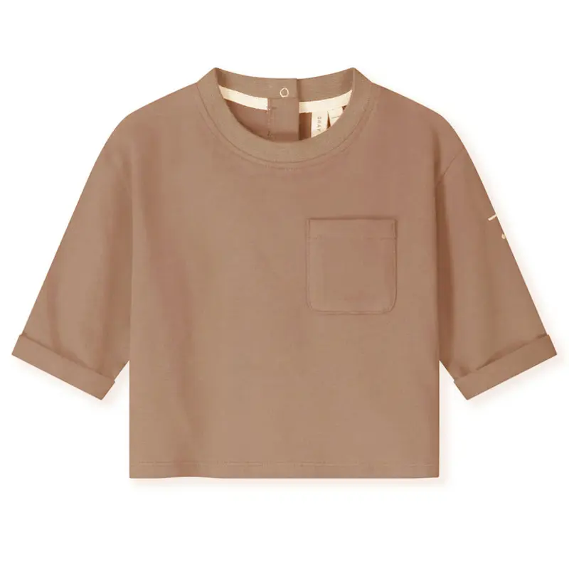 Longsleeve Pocket Baby Biscuit