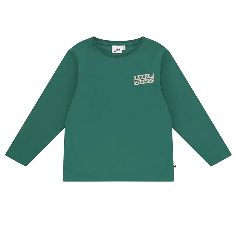 Longsleeve T-shirt Hurry Up And Wait