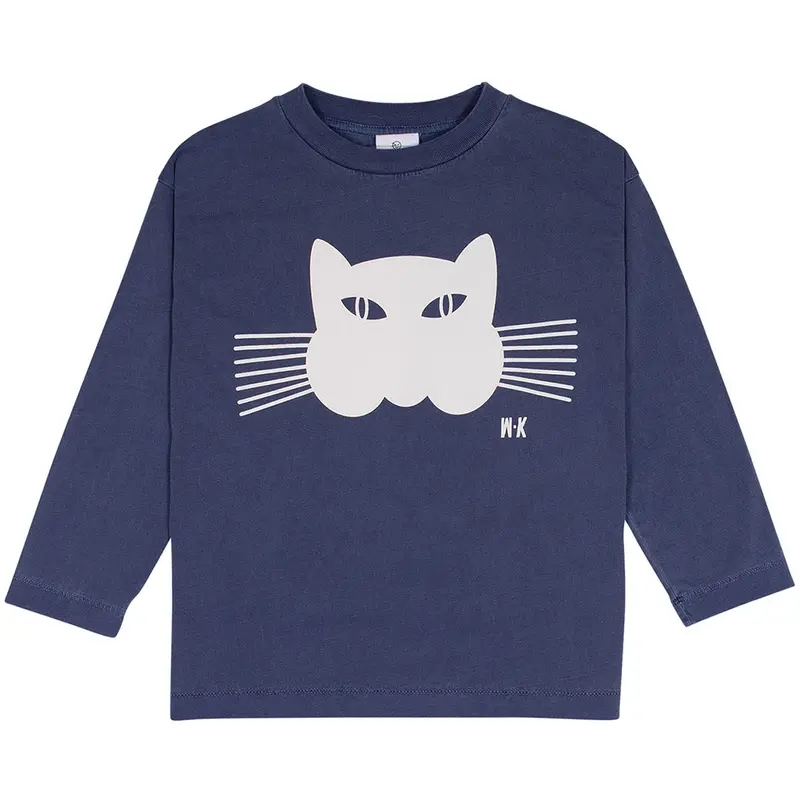 Longsleeve Wildcat Tee Navy