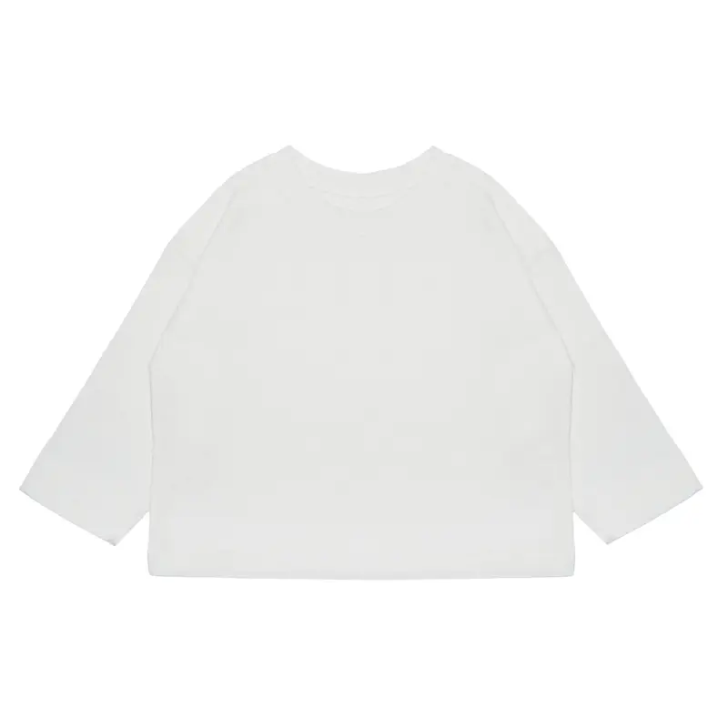 Loose Fit LS Kids Tee Cream