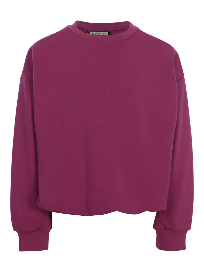 Looxs Little - Ballon Sweater Violet backprint