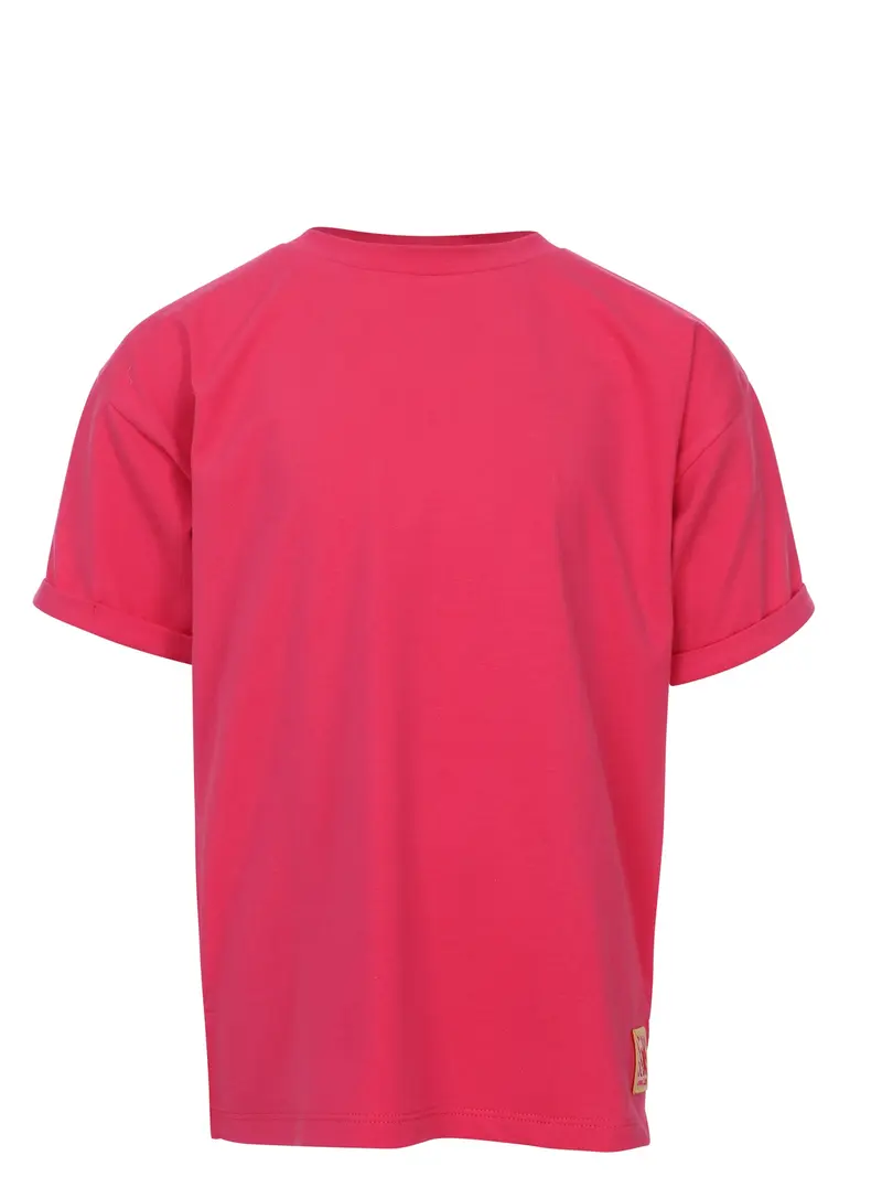 Looxs Little - T-shirt Extra lang Warm Pink