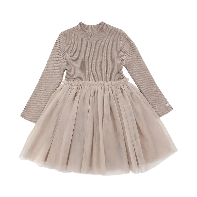Lotus Dress | Rose Grey
