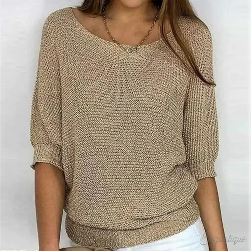 Louisa | Eleganter Feinstrick Pullover