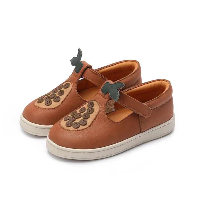 Lowy Shoes | Papaya | Walnut Leather