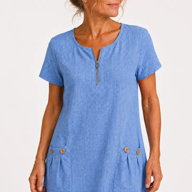 Lucienne - Leichtes Leinenkleid