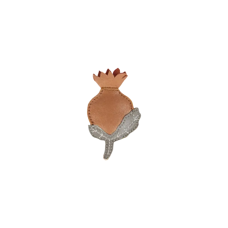 Lula Clip | Rose Hip | Caramel Metallic Nubuck