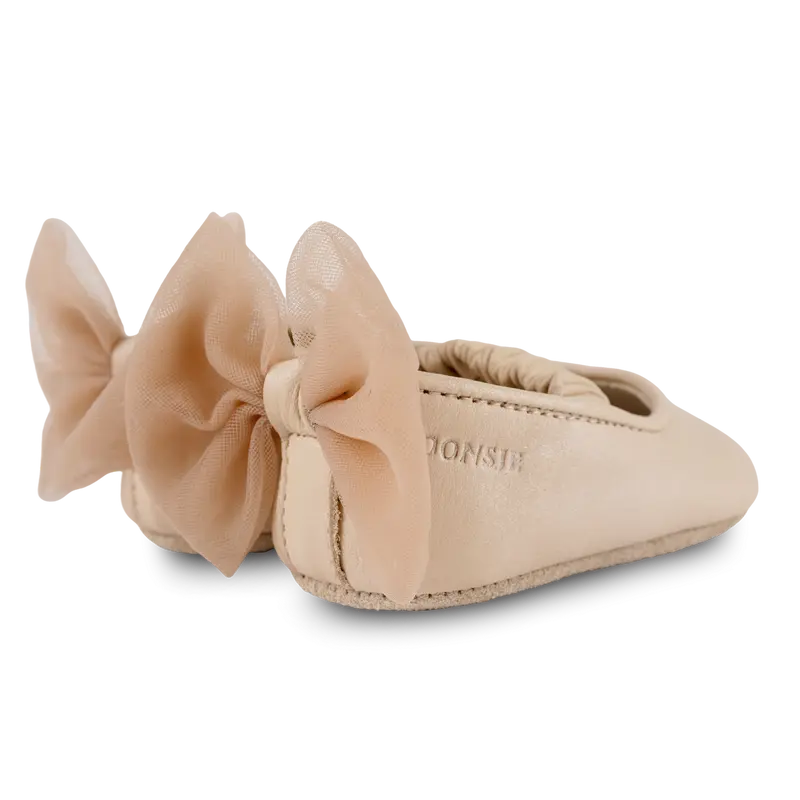 Luyax Ballerinas | Powder Metallic Nubuck