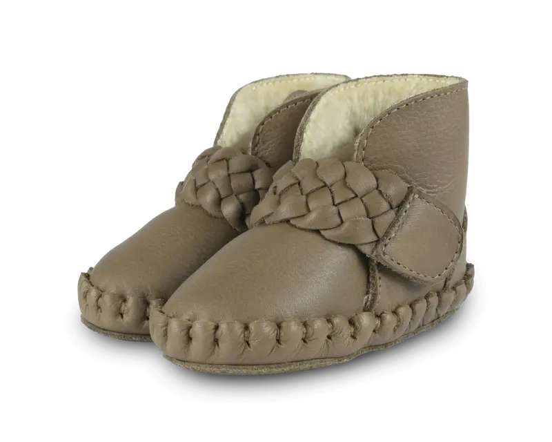 Mace Booties | Army Leather