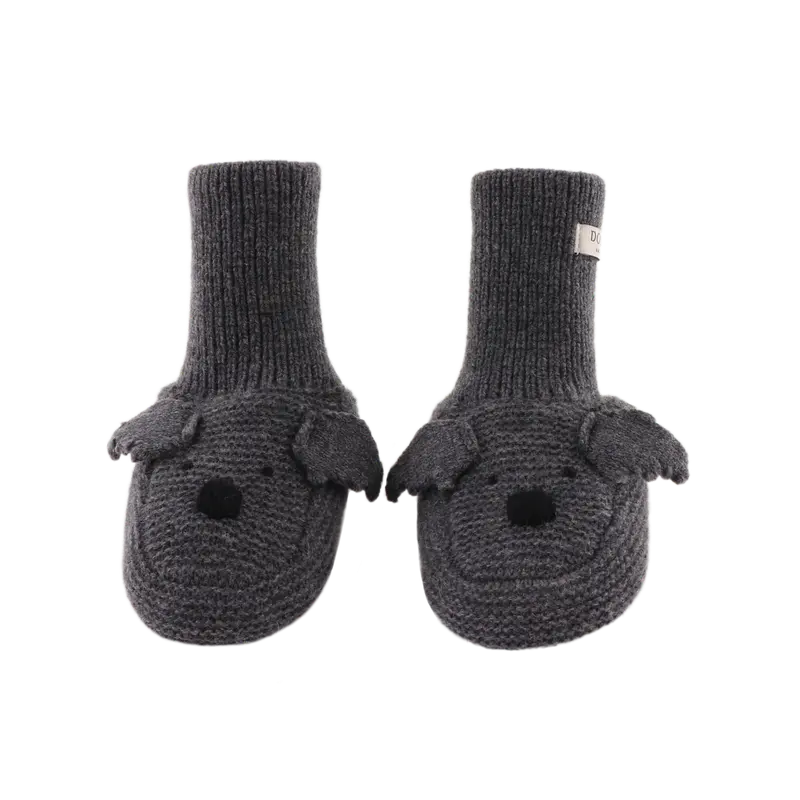 Maicer Merino Wool Booties | Koala | Cloudy Grey Melange