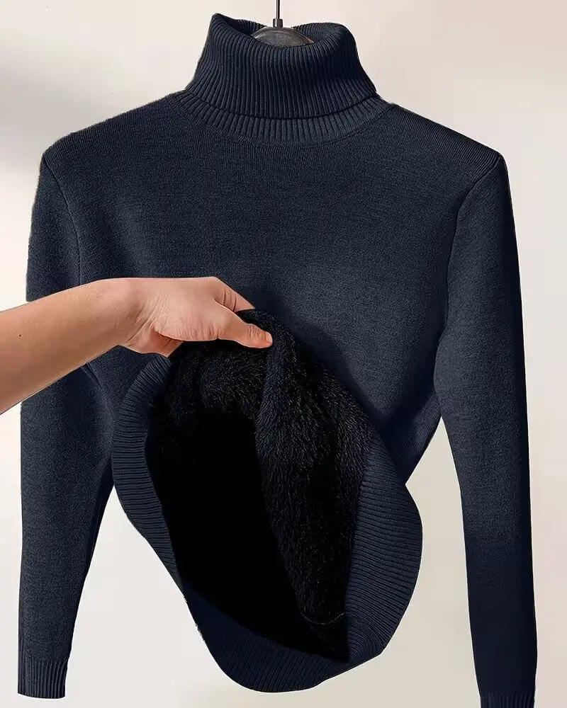 Mara | Warmer Rollkragenpullover weich & modern
