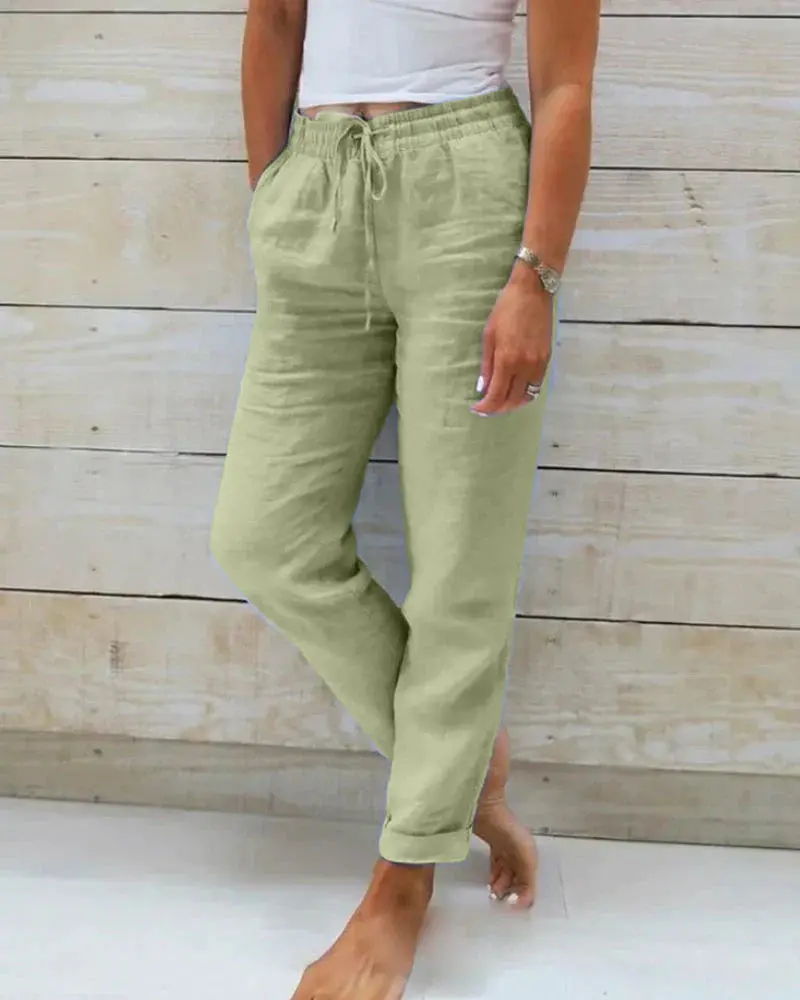 Marlene | Lässige Leinenhose