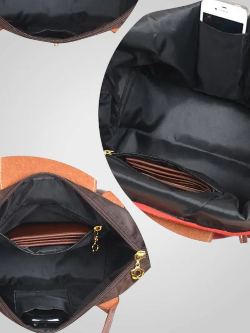 Marley | Damen Elegante Studd-Verschluss Schultertasche