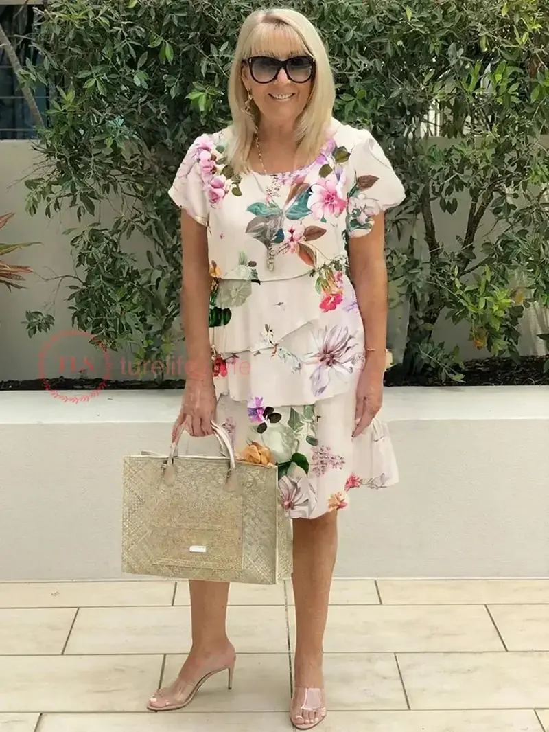 Marvelle™ - Bloom Ruffle Dress