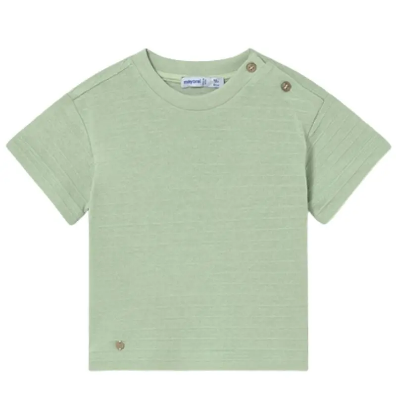 Matchagroen korte mouw t-shirt 1003