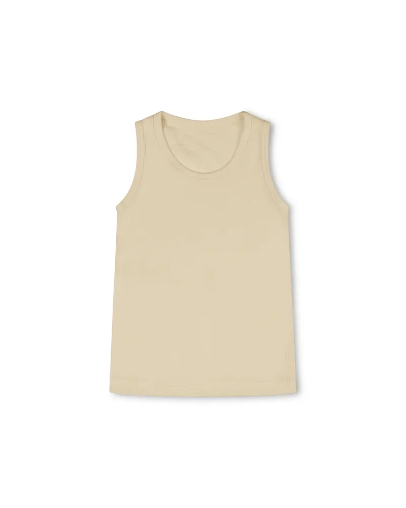 Matona Basic Tanktop Cream - Hemdje Unisex