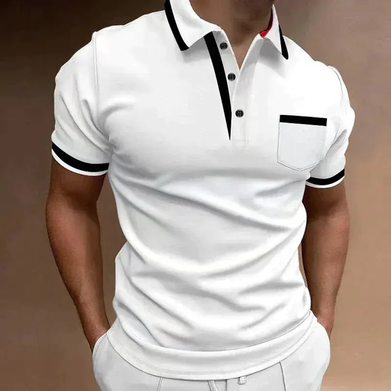 Mats | Herren Klassisches Freizeit Poloshirt