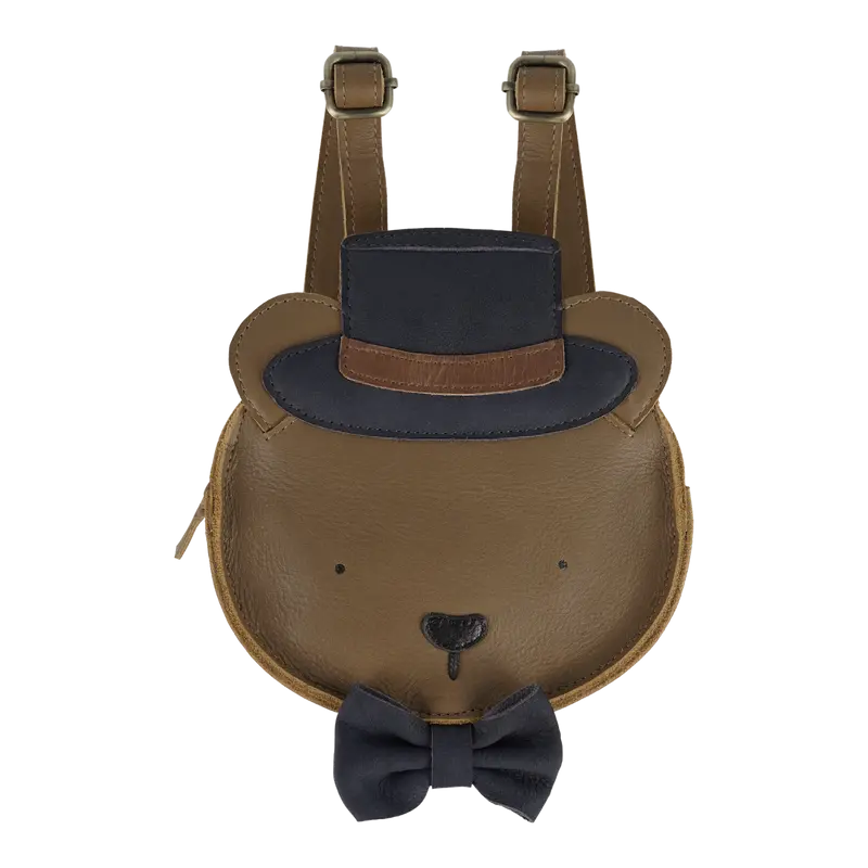 Matsi Backpack | Bear | Cognac Classic Leather