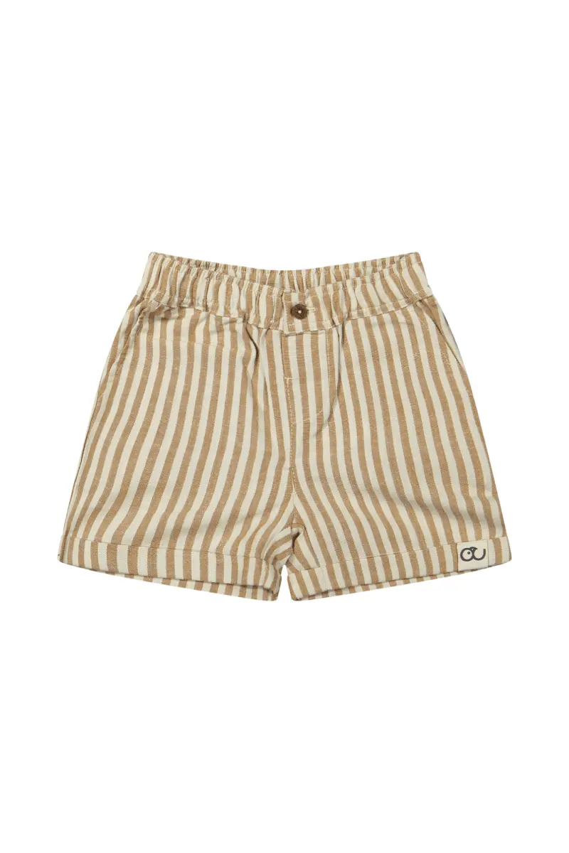 Mattis | Short | Mud Brown stripe