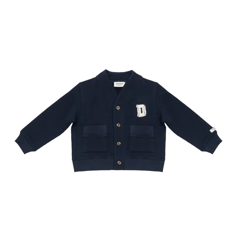 Maukie Cardigan | Navy Blue