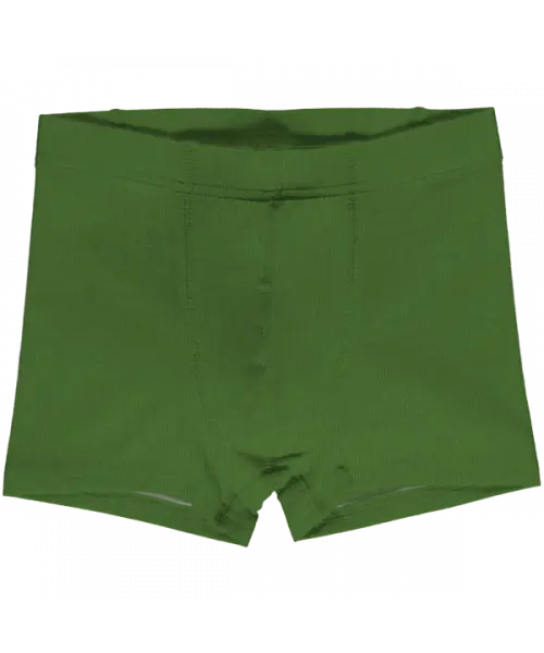Maxomorra - Boxer Shorts Solid Green  - Onderbroek Effen Groen