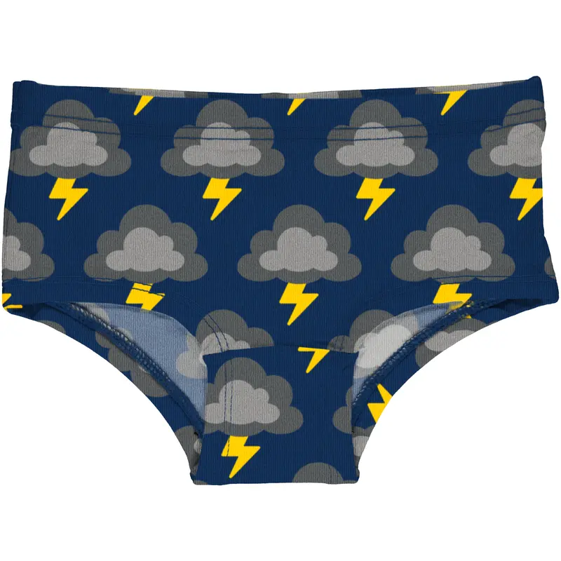 Maxomorra Classics - Hipster Briefs Lightning Meisjes Onderbroek Bliksem