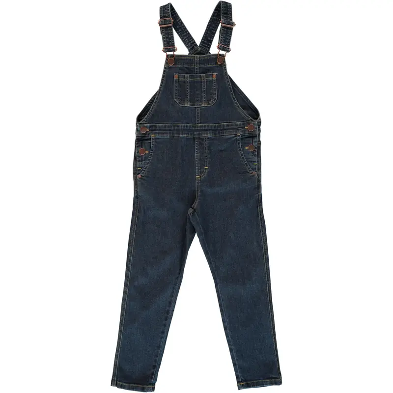 Maxomorra Dungarees Denim Medium Dark Wash