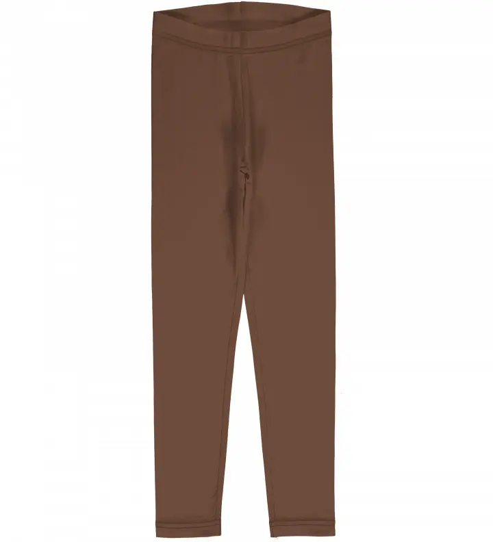Maxomorra - Leggings Sweat Solid Brown