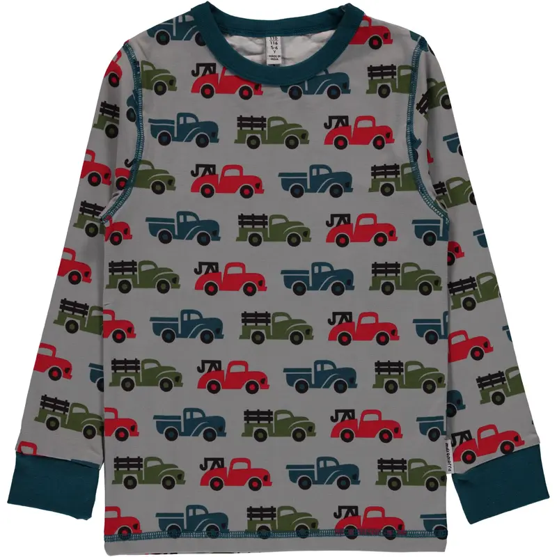 Maxomorra Longsleeve Trucs - Longsleeve Vrachtwagens